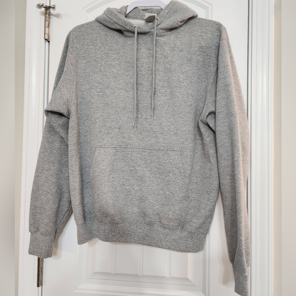 Gray Hooded Sweatshirt